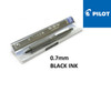 Pilot Dr Grip Full Black 0.7mm (HDGFB-80F-B) Ballpoint Pen BLACK