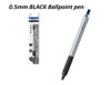 Tombow MONO Graph Lite Oil-Based Ballpoint Pen 0.5mm - 10x Black Ink