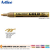 Artline Metallic EK900XF Bullet Tip 2.3mm permanent marker - 1 DOZEN GOLD
