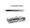 Pentel VICUNA FEEL Oil-based Ballpoint Pen 0.7mm - 10x BLACK