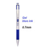 Zebra G301 Stainless Steel Retractable Gel pen 0.7mm BLUE