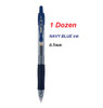 Pilot G2 Retractable Gel Pen FINE tip 0.7mm  - 1 Dozen NAVY blue