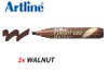 Artline Furniture Marker EK95 for marking wooden objects - 2x WALNUT