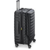  Delsey Shadow 5.0 75 cm Front Loading Hard Spinner Black  (Bonus Delsey toiletry bag)