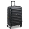  Delsey Shadow 5.0 75 cm Front Loading Hard Spinner Black  (Bonus Delsey toiletry bag)