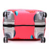 Elastic Polyester luggage cover for 71cm to 75cm Pink FLORAL
