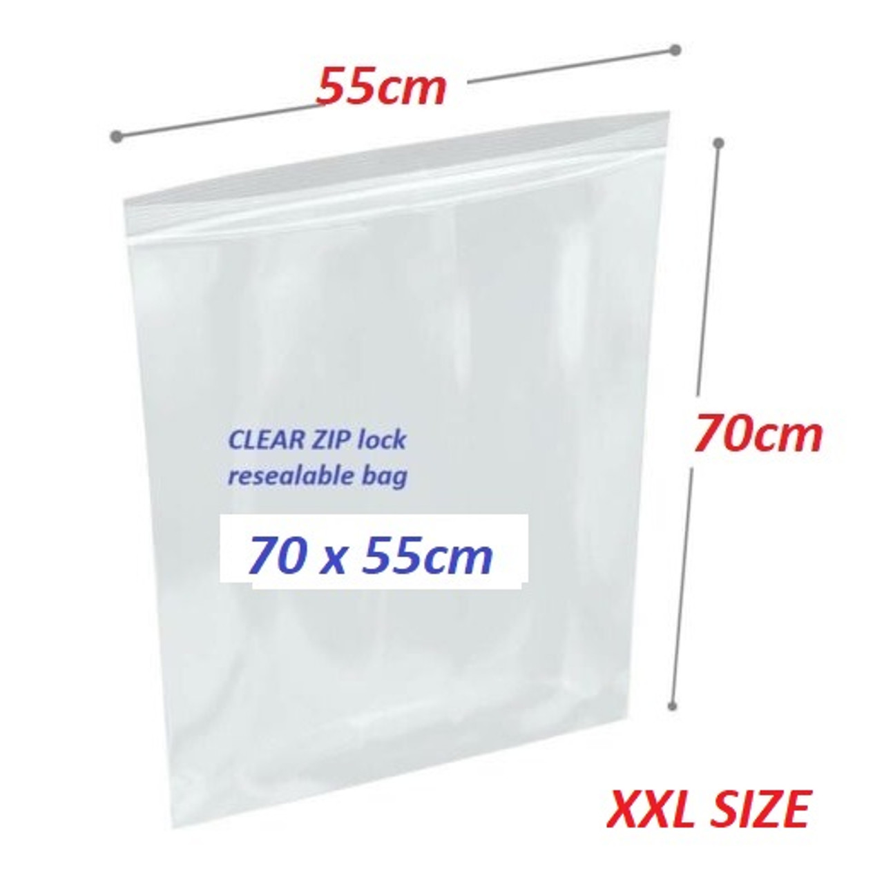 Zip Lock Bag - 150cm x 60cm - Protect and Pack