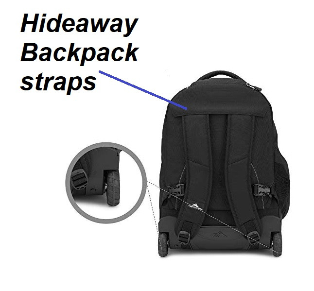 high sierra backpack trolley