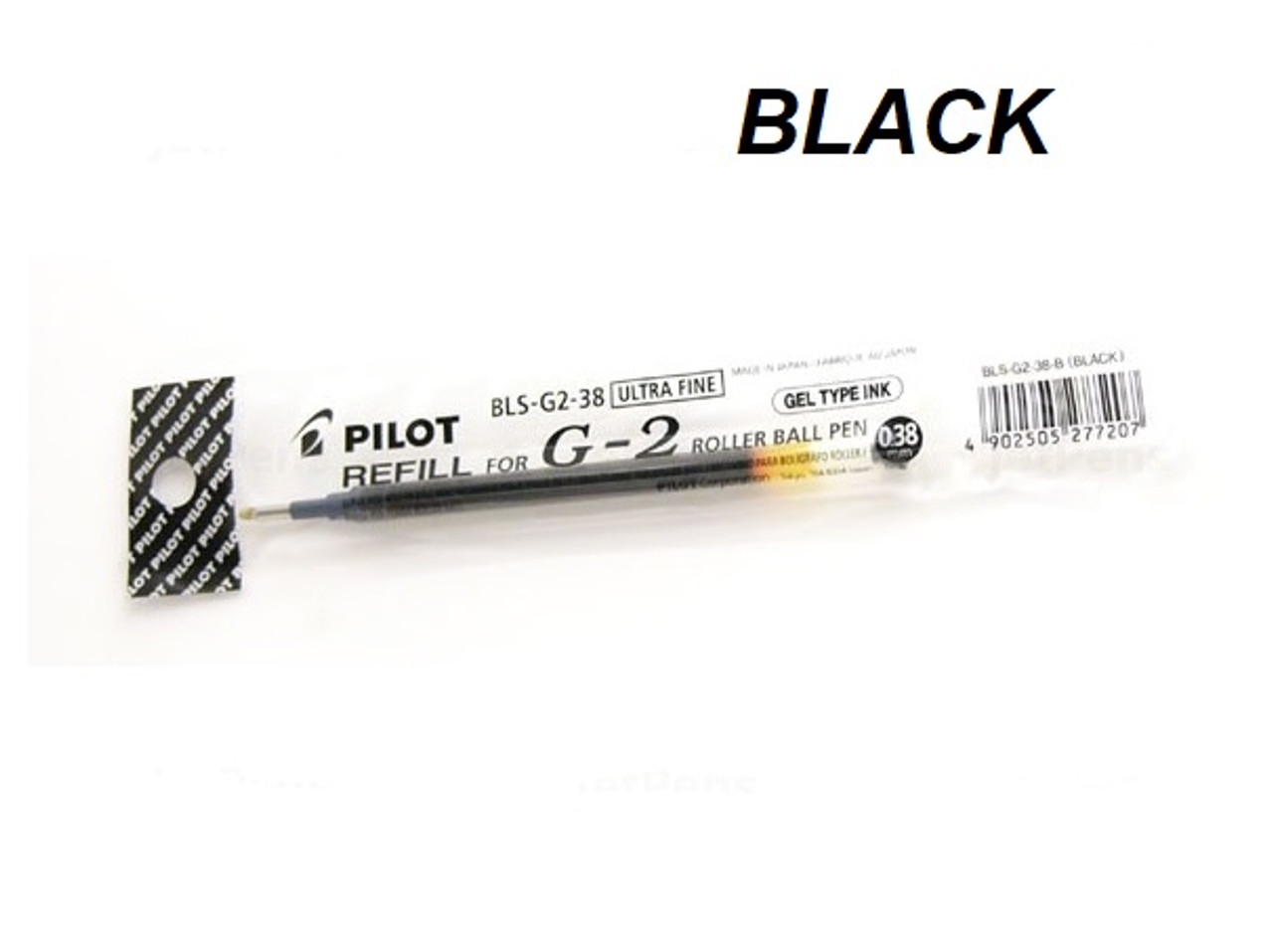 Pilot G2 Pen 0.38mm  Tip Refills BLS-G2-038 - 1 Dozen Black