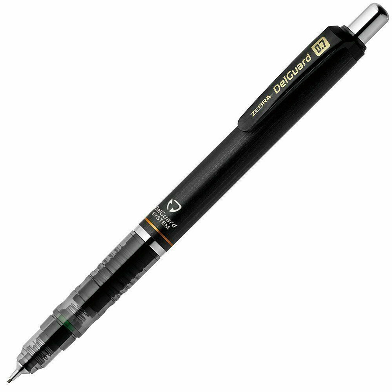 Zebra Delguard Mechanical pencil 0.7mm BLACK Barrel PENSWORLD