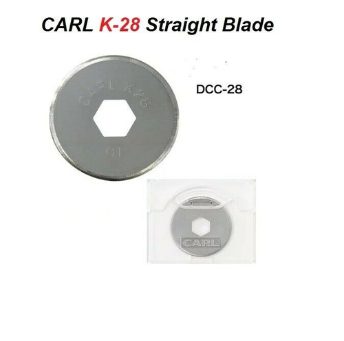 Carl K28 Straight Blade Replacement (DCC-28) - 1x BLADE (K28)