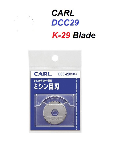 Carl K29 Perforation Blade Replacement (DCC-29) - 1x BLADE