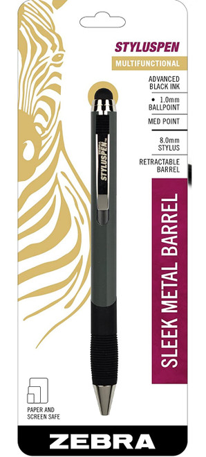 Zebra Stylus pen 1.0mm Ballpoint Pen (BLACK INK)
