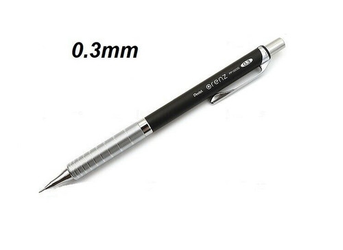 Pentel Orenz Mechanical Pencil 0.3mm BLACK barrel