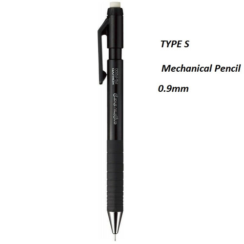 Kokuyo Enpitsu Sharp Type S Mechanical Pencil 0.9mm BLACK