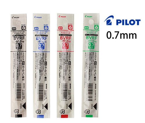 Pilot Multi Pen REFILLS (BVRF-8F) 0.7mm - 1 Dozen Mix