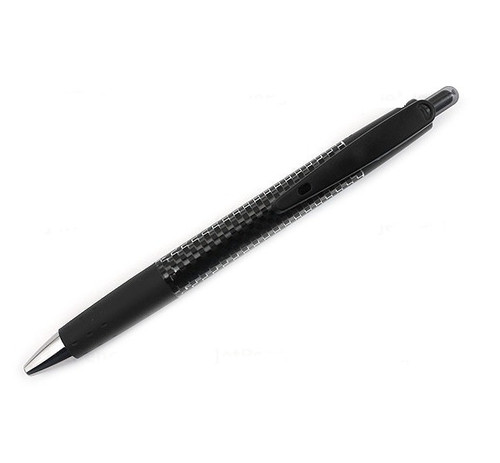 Pilot Opt Ballpoint Pen 0.7mm BLACK Checked body BLACK ink - 10x pcs