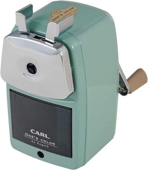 CARL Angel A5 ROYAL pencil sharpener Two Stage Sharpness Green - Made in Japan