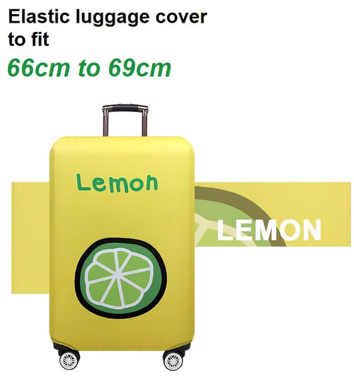  LEMON Elastic Polyester luggage cover for 66cm to 69cm 