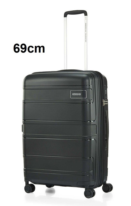 American Tourister LITE MAX 69cm Hardcase BLACK