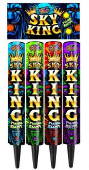 4 Roman candles in a pack 