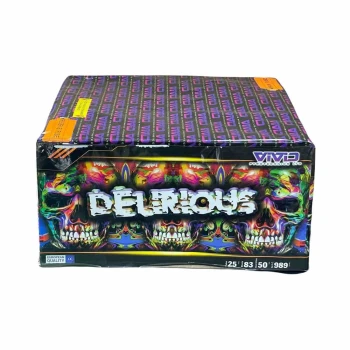 Delirious Firework | 84 Shot Compound | Vivid Pyrotechnics
