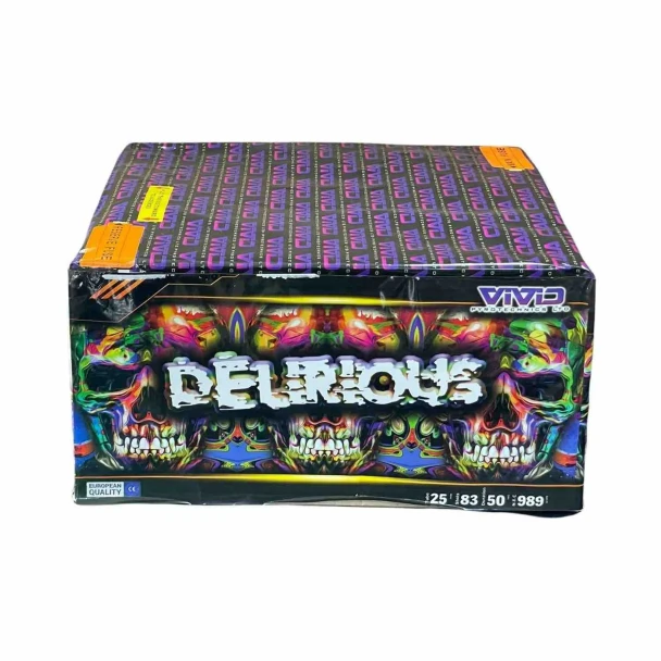 Delirious Firework | 84 Shot Compound | Vivid Pyrotechnics
