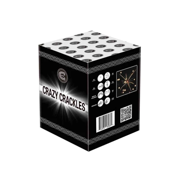 Crazy Crackles Firework | 25 Shot F2 | Celtic Fireworks
