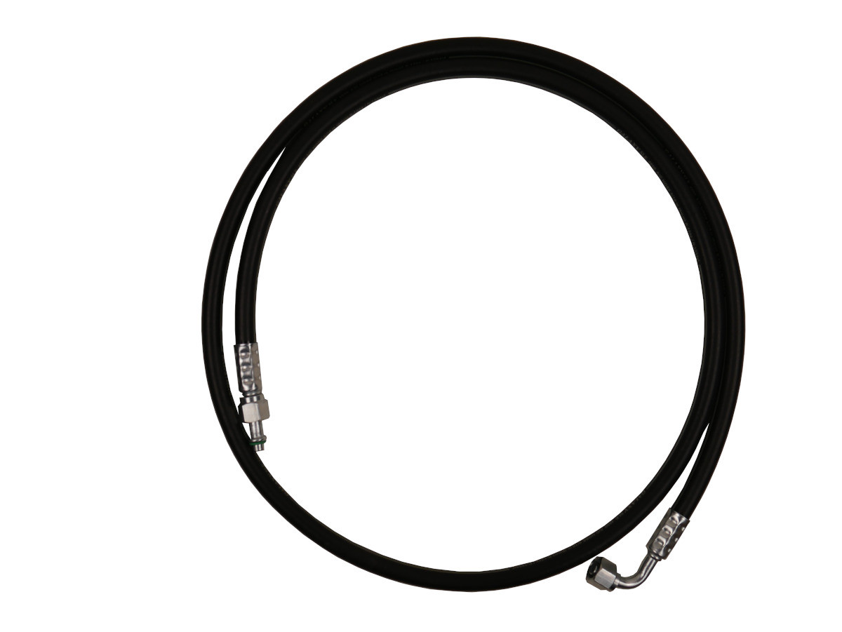 オーバーフローパイプ 75A×50A×13A F50-1143-1-1800 Kenworth Receiver Drier to Expansion Valve AC Hose