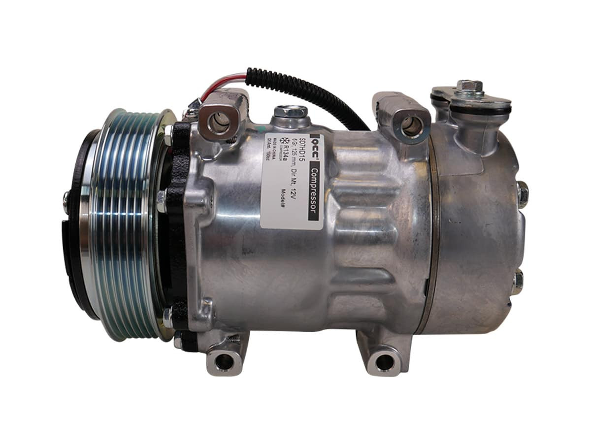 F69-6002-122 Sanden Compressor 6 Groove 125mm Clutch (OEM Grade)