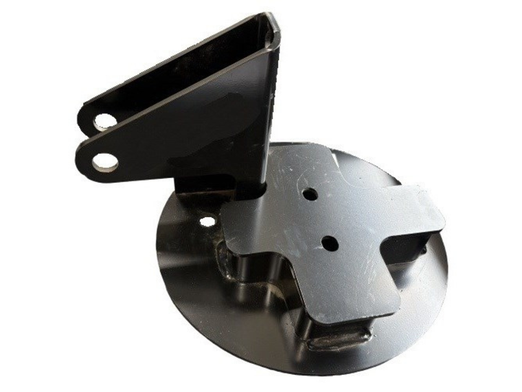 Stainless Steel Air Spring/Air Bag Mounting Plate with 6 Inch Drop for Hendrickson