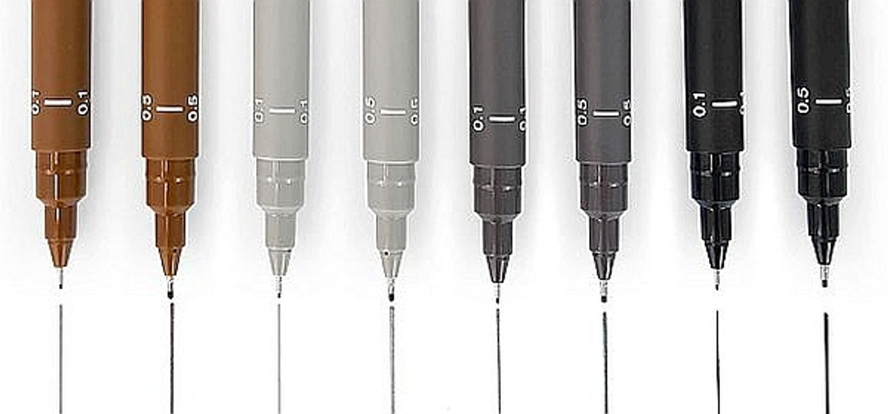 Uni PIN 05 Fine Liner Drawing Pen 0.5mm - Sharpies, Liners - Coloring  Supplies - Live in Colors