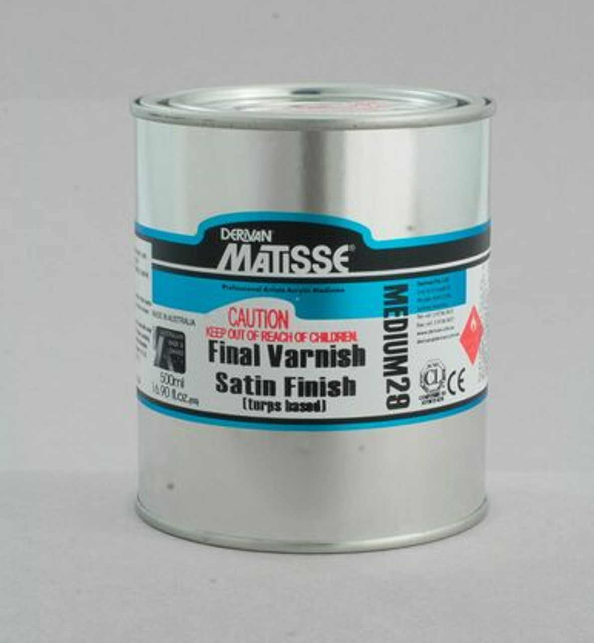 Final Varnish Satin Turps Based 500ml