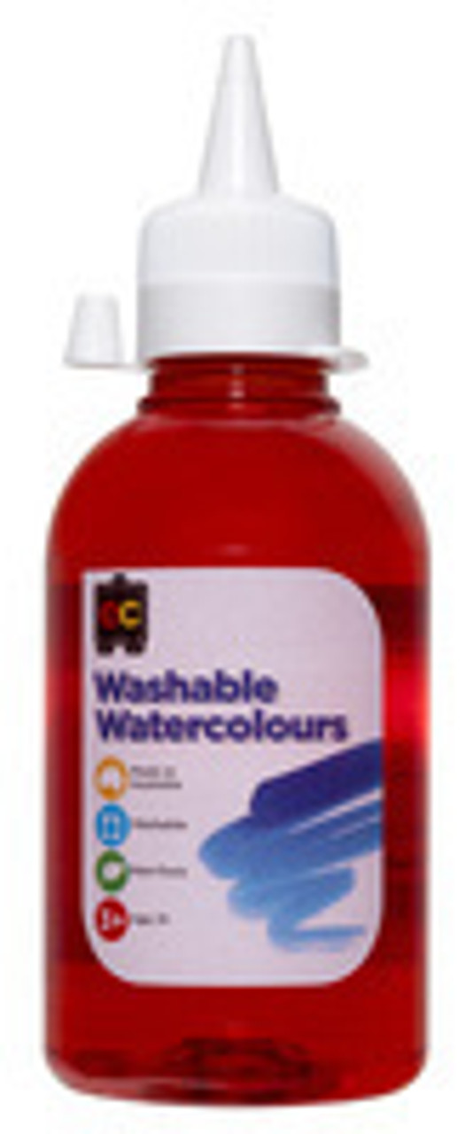 Liquid Watercolour 250ml Red