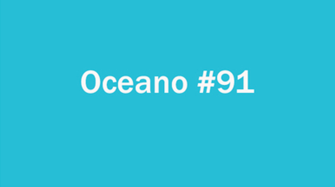 PRISMA FAVINI 50x70cm - OCEANO (OCEAN BLUE) #91