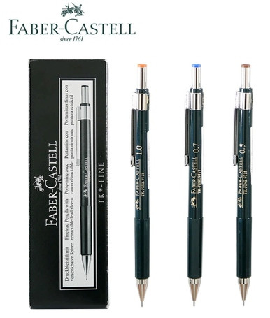 筆記具 tk fine9703 faberCASTEL Tk Fine Faber Castell Mechanical Pencil Mm TK-Fine 9717 Mechanical