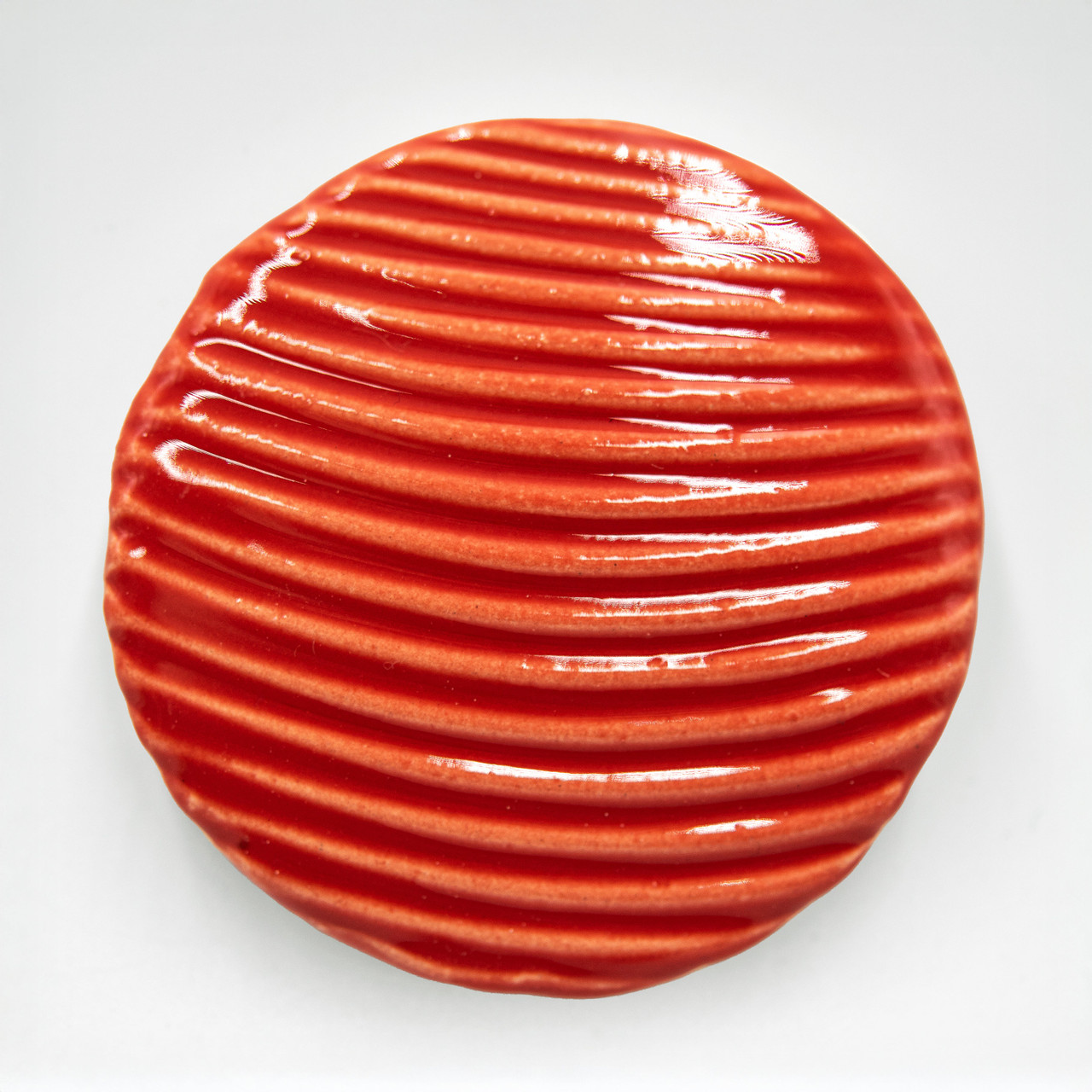 Earthenware brush on glaze 500ml Red Gloss