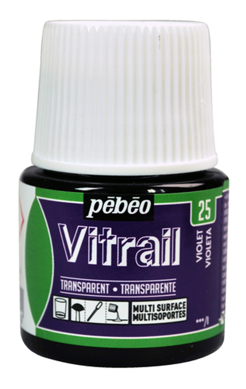 Pebeo Vitrail Glass Paint 45ml - Violet