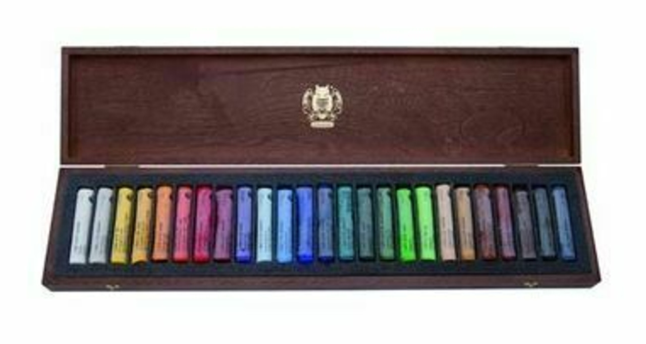 Schmincke Soft Pastel Wooden box set 25