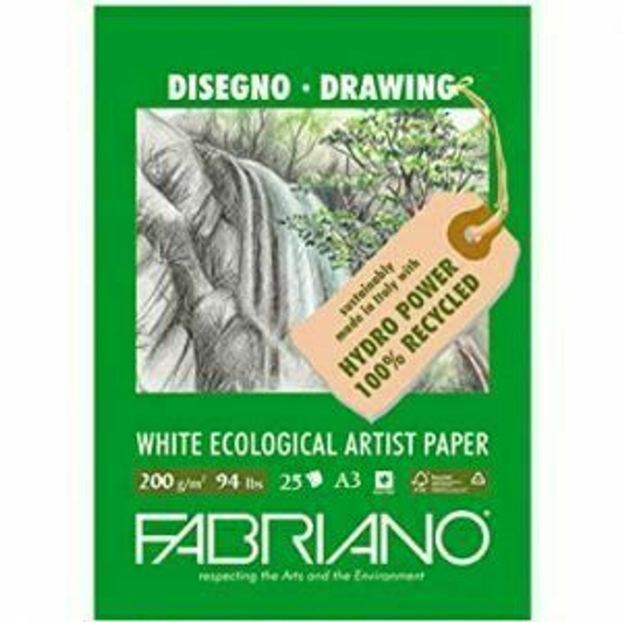 Fabriano Ecologica Cartridge 200gsm 50x65cm pack of 25