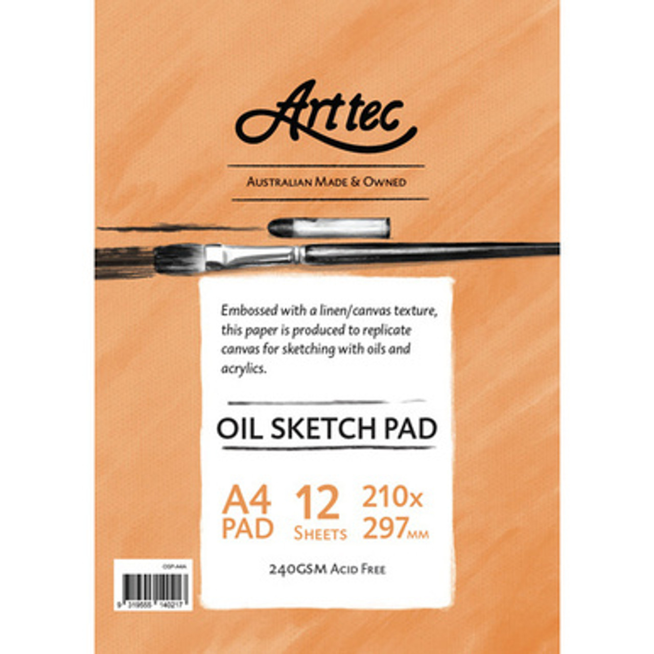 Arttec Oil Sketch Pad A3