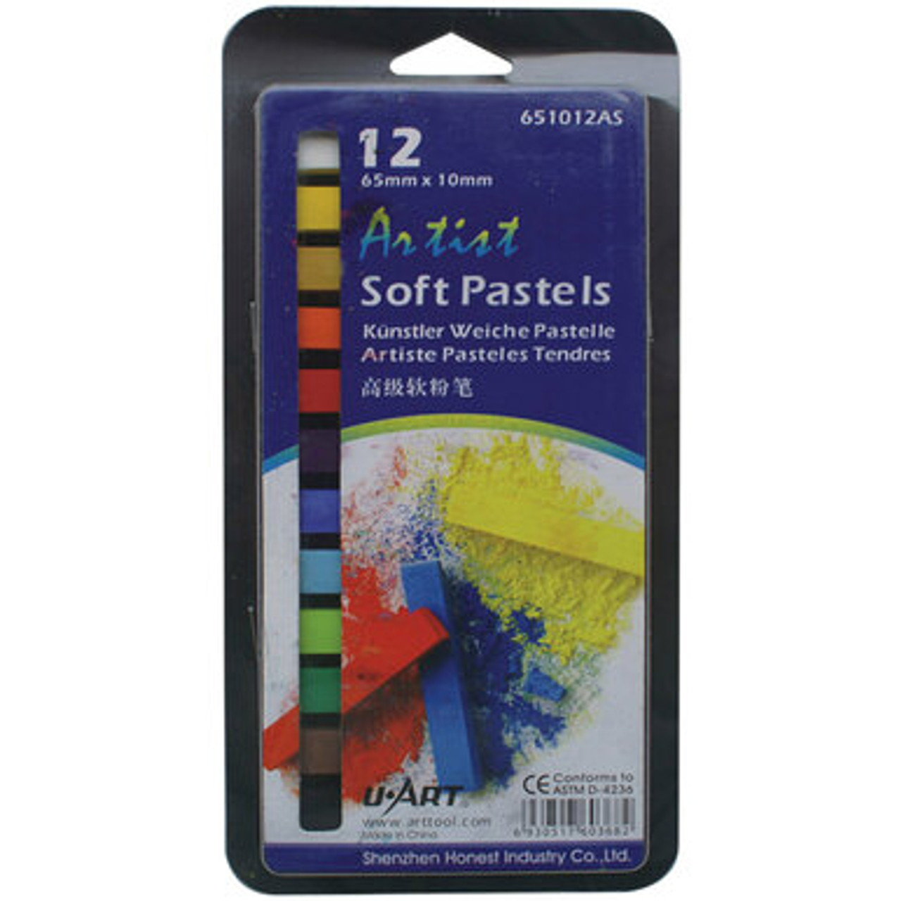 Uart Soft Pastel Set 12 assorted