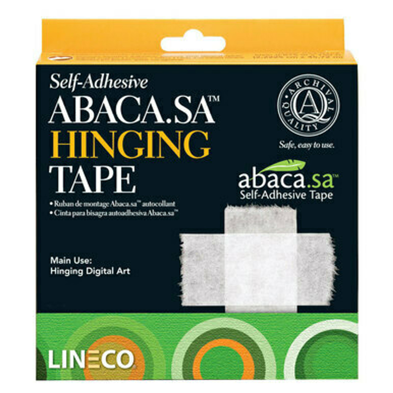 Lineco-ABACA SA HINGING TAPE 20MM X 3.6M 533-0754M