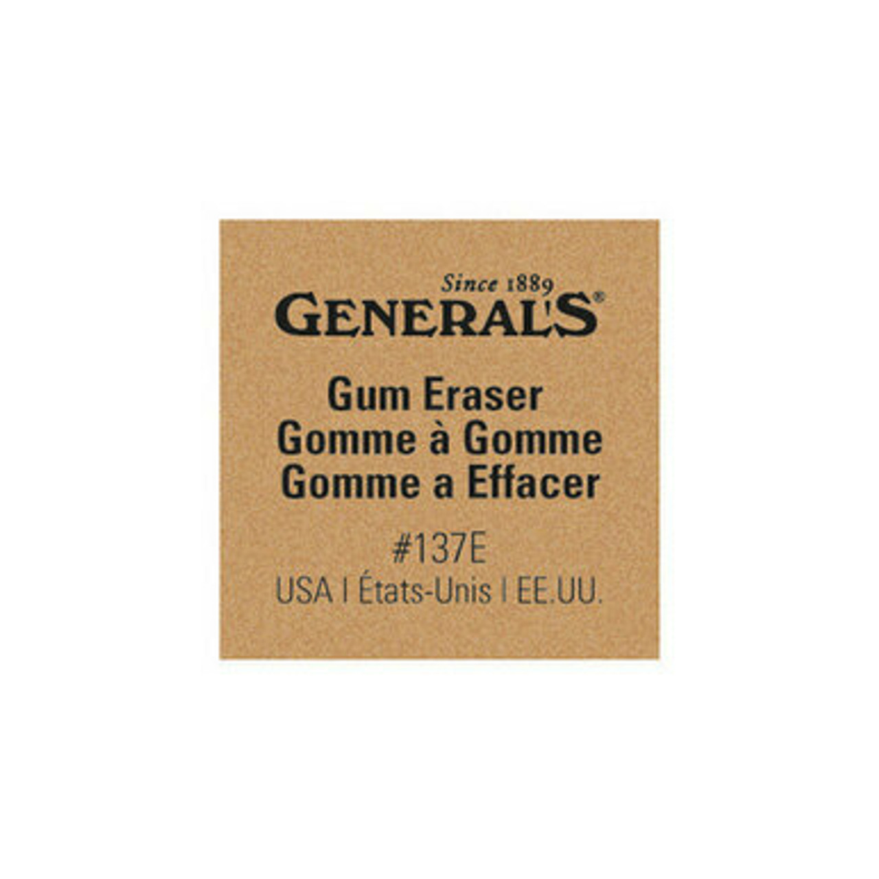 Generals Gum Eraser 1 inch