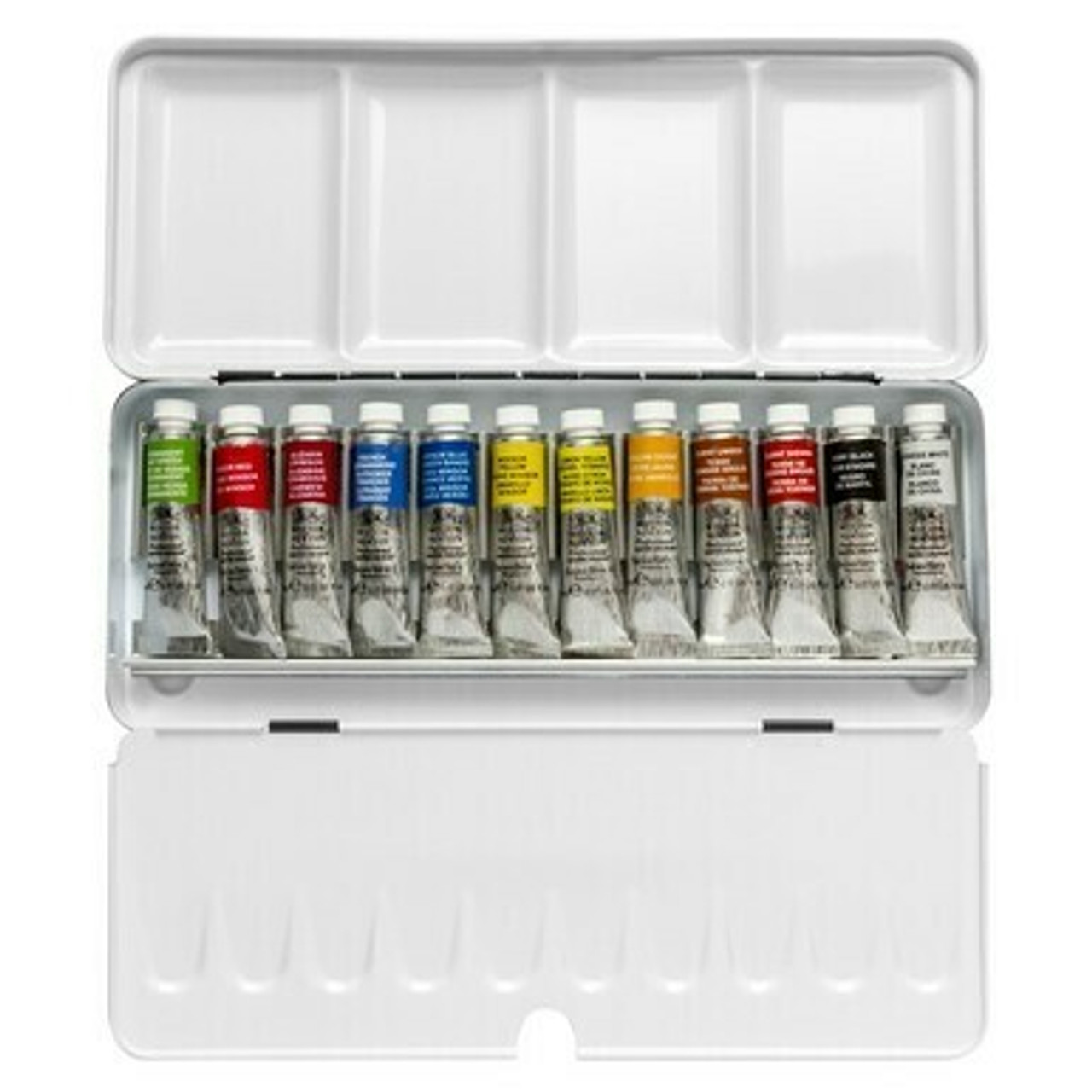 Winsor & Newton Professional Watercolour Lightweight metal sketchers box set of 12 5ml tubes