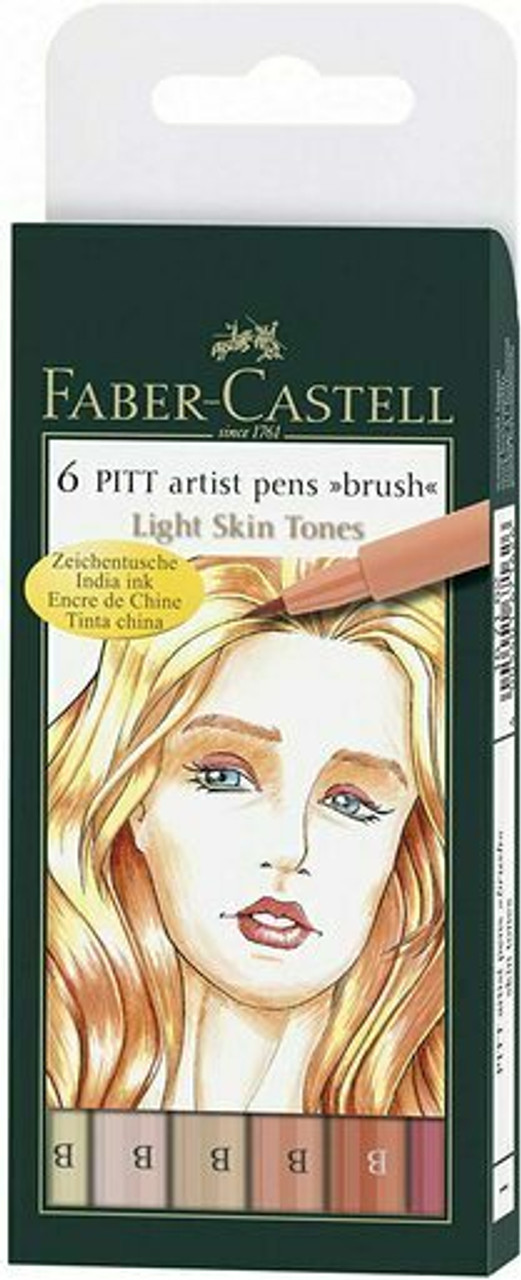 Pitt Artist Brush Pen Set Light Skin Tones