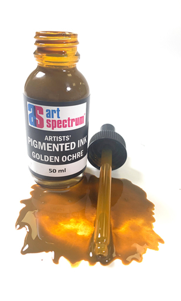 Art Spectrum Pigmented Ink GOLDEN OCHRE-50ml