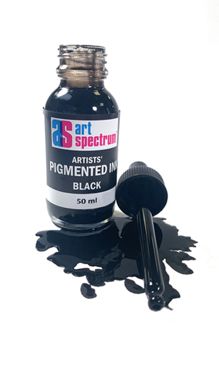 Art Spectrum Pigmented Ink BLACK-50ml