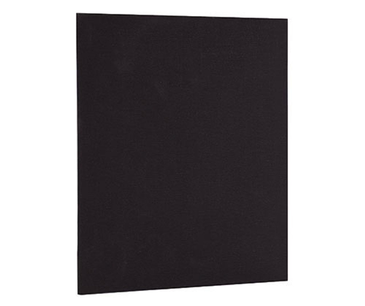 Canvas board black 10x12"