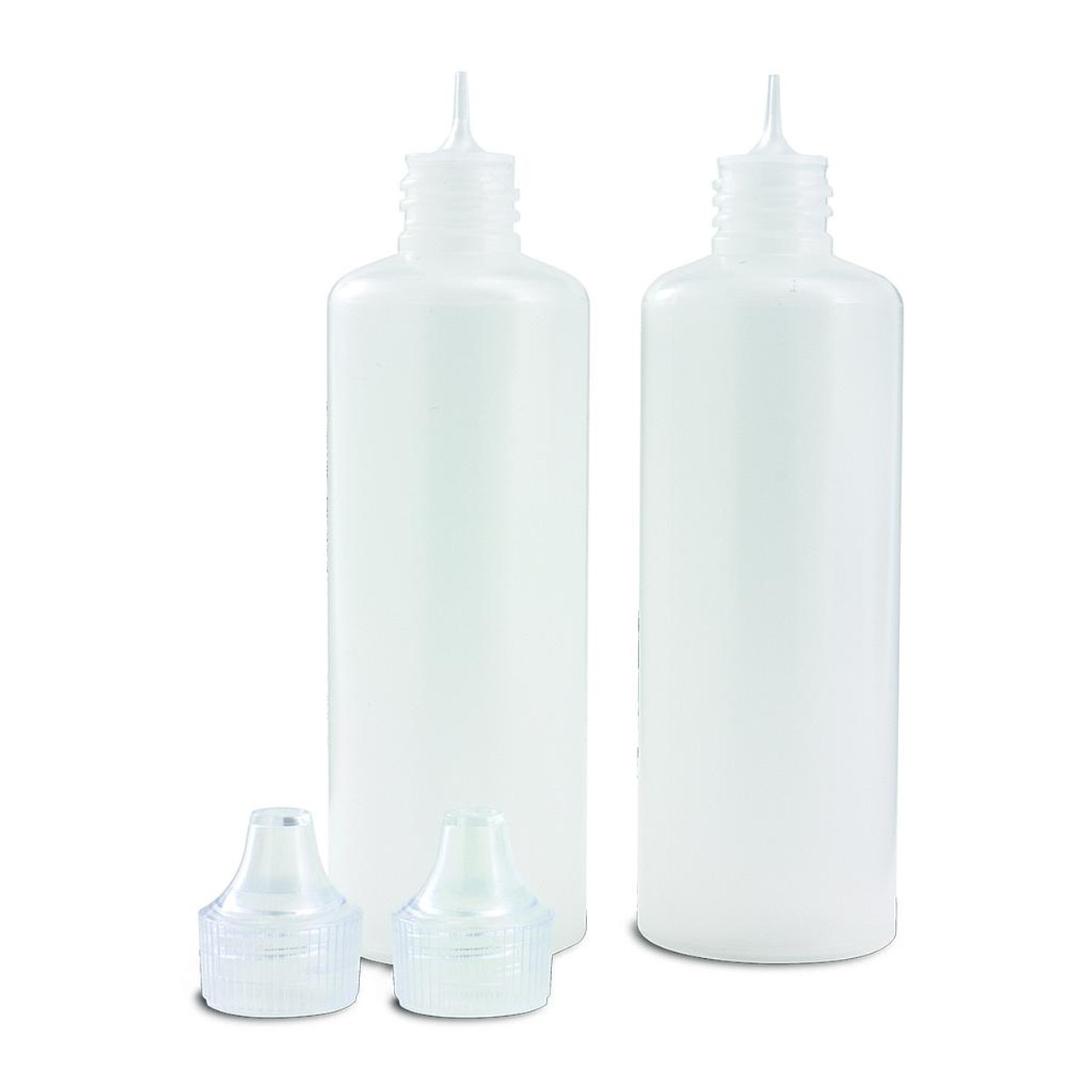 Refillable plastic bottle with fine nozzle - 2 pack 135ml